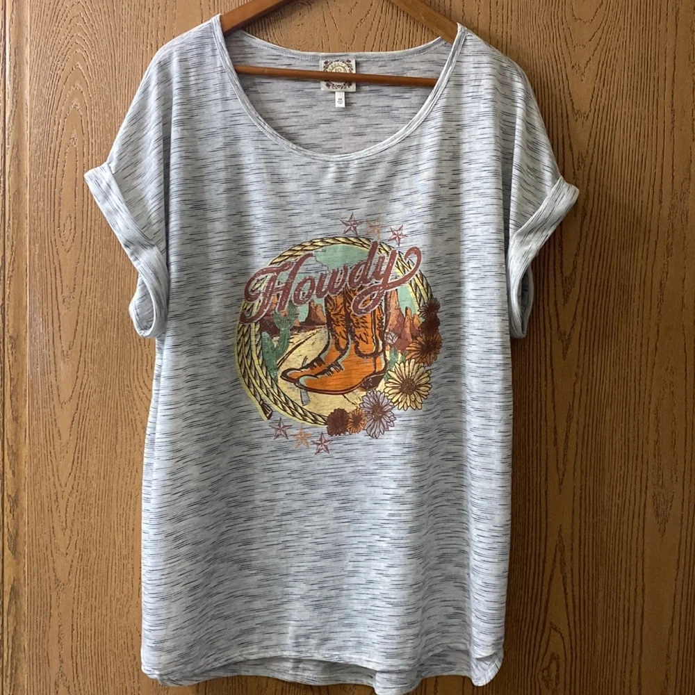 Howdy tee - Picture 1 of 5